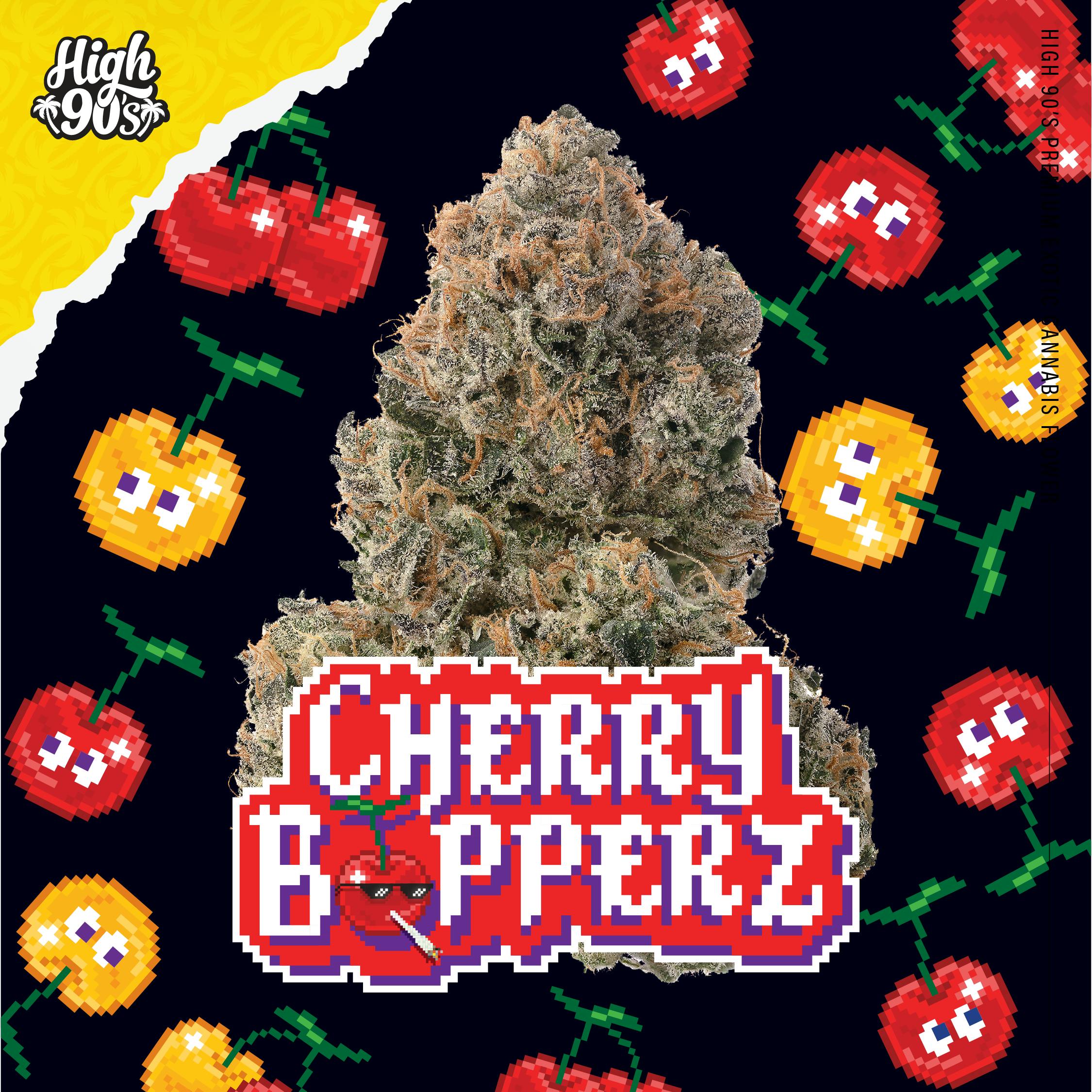 High 90s : Cherry Bopperz 3.5g Flower - HIGH 90s