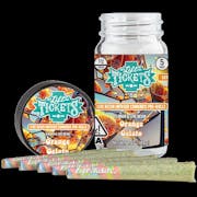 Lift Tickets | Orange Gelato | Live Resin Infused Preroll 5pk | 2.5g