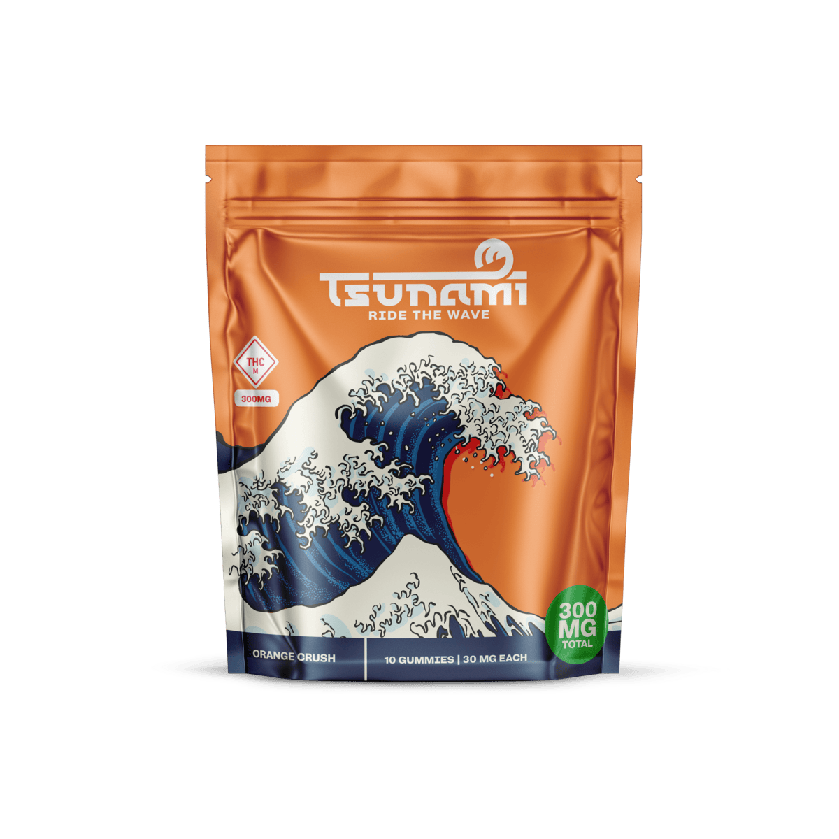Orange Crush Gummies | 300 MG - TsunamiCanna