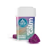 WANA | Gummies (10ct) | Bliss Berry Quick Calm 1:10:10 THC:CBD:CBG | 10mgTHC