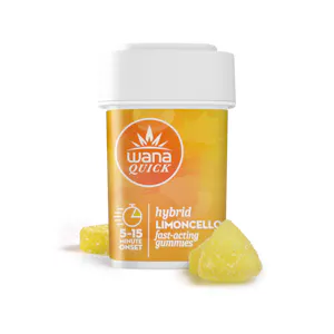 Wana Edibles - Wana | Edibles | Quick  Gummies - Limoncello | 100mg 10
