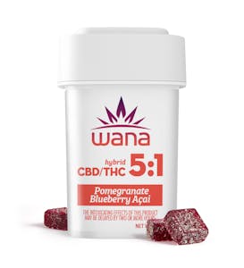 Wana Edibles - Pomegranate Blueberry Acai 5:1