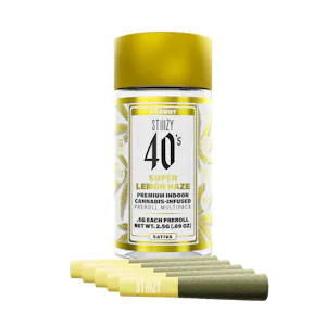 STIIIZY - STIIIZY | Super Lemon Haze | 40's Infused Pre-Roll 5pk | 2.5g