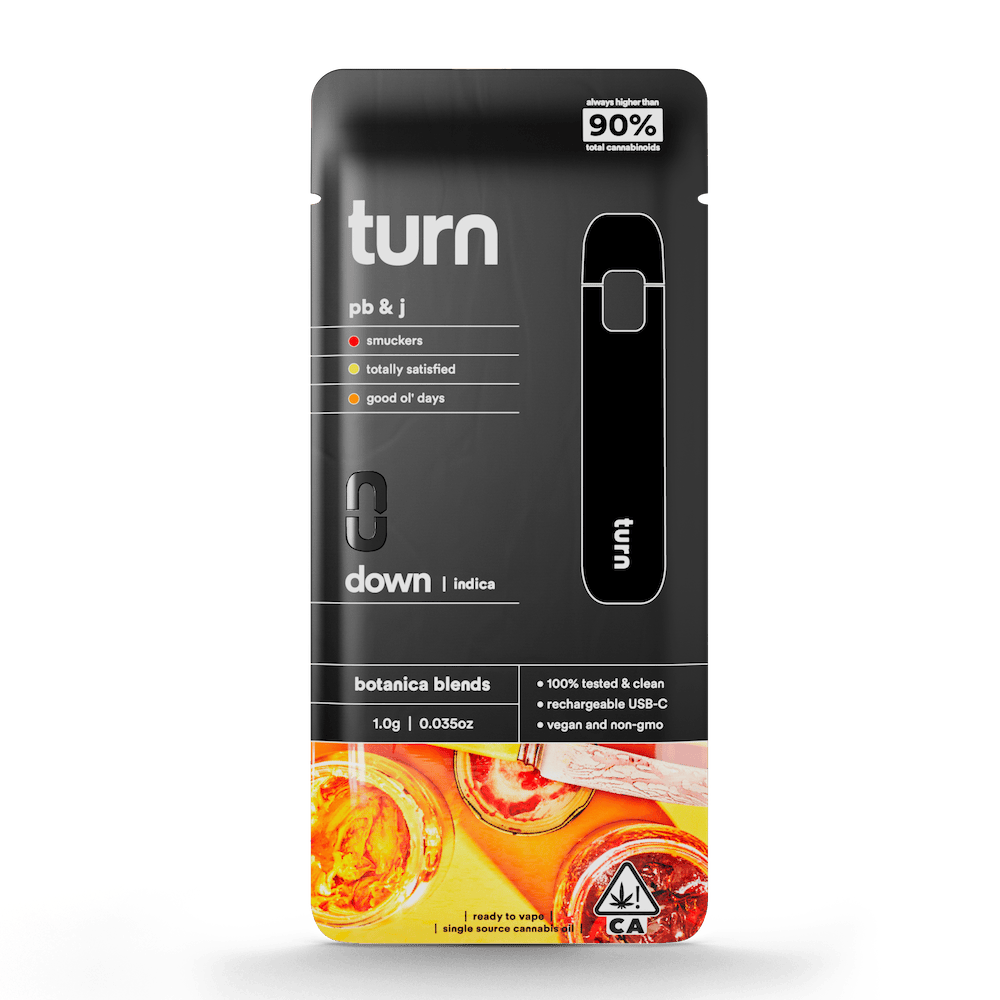 turn | PB&J | Disposable | 1g - turn