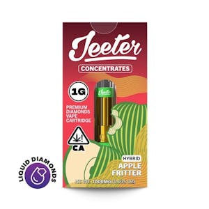 Jeeter - Jeeter Concentrates Diamonds Vape Cartridge - Apple Fritter