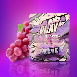 Play Michigan - Grape ━ 200mg ━THC Gummies ━ Play