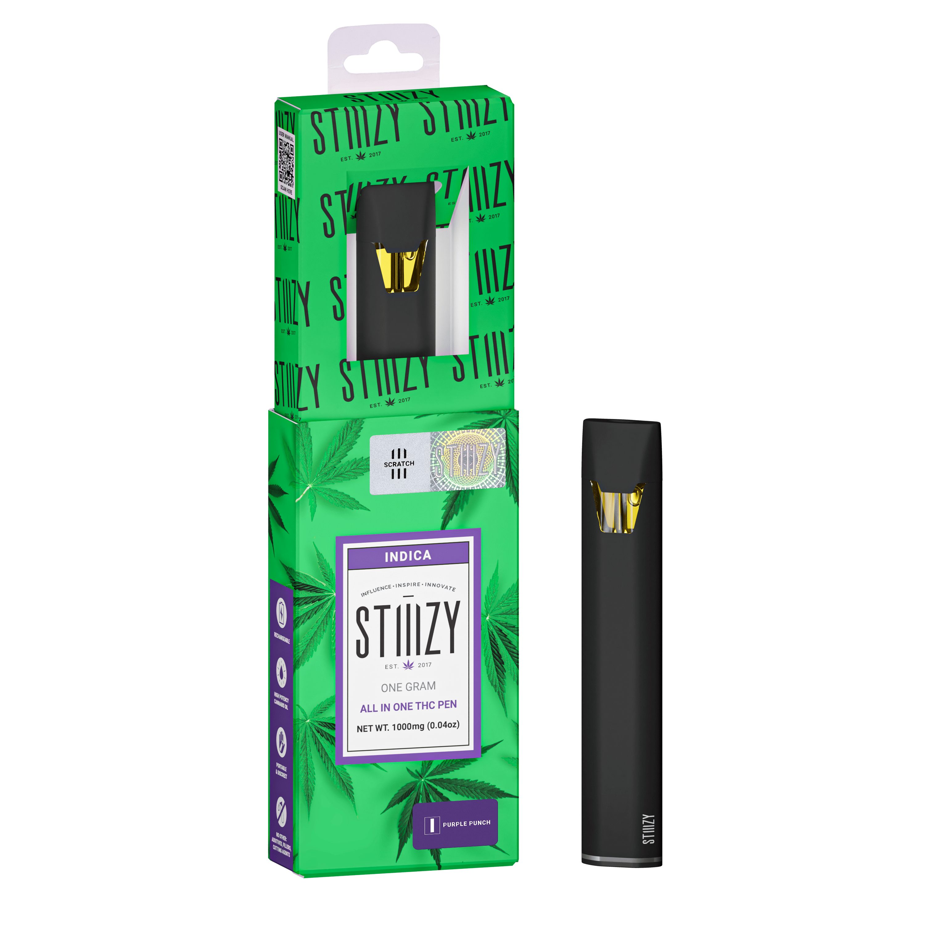 Vape - PURPLE PUNCH 1G All-In-One - STIIIZY