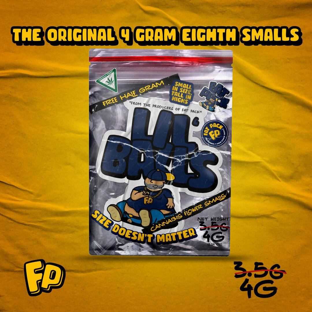 LIL' BALLS: Blacknana (4G 8TH Smalls Prepack) - Fat Pack