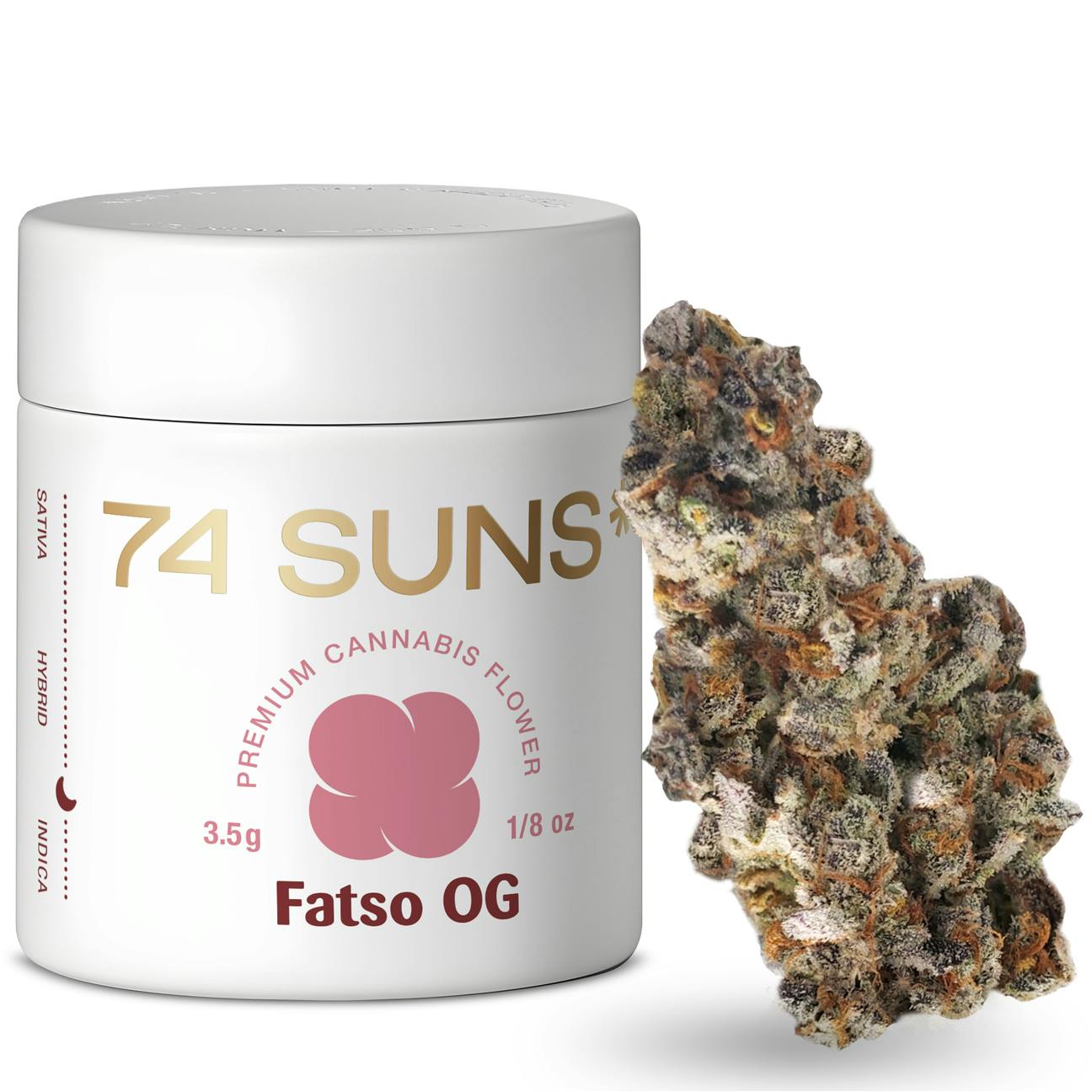 Fatso Og - 3.5g (Jar) Flower - 74 Suns