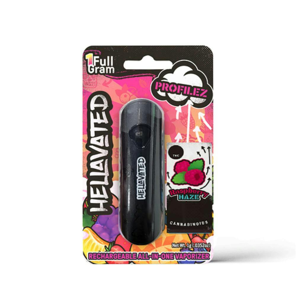 Raspberry Haze Profilez All In One 1g - Hellavated Raspberry Haze Profilez All In One 1g - Hellavated