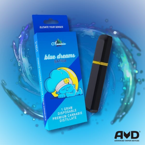 Amnesia MI | Blue Dream | Disposable | 1g - Amnesia MI