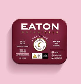 Eaton Botanicals | Edible | Gummies - Dark Cherry Nightcap | 100mg, 20