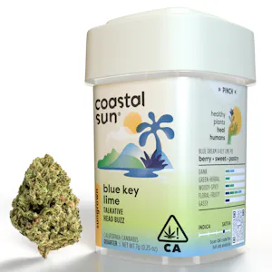 Coastal Sun - Coastal Sun Flower 7g - Blue Key Lime 28%