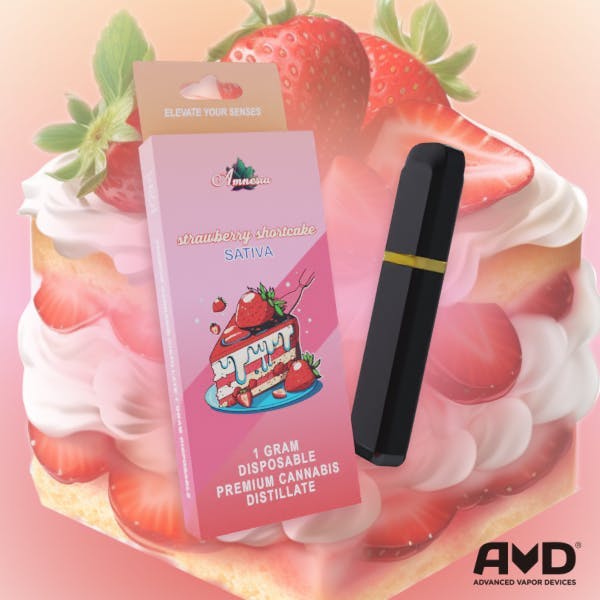 Amnesia MI | Strawberry Shortcake | Disposable | 1g