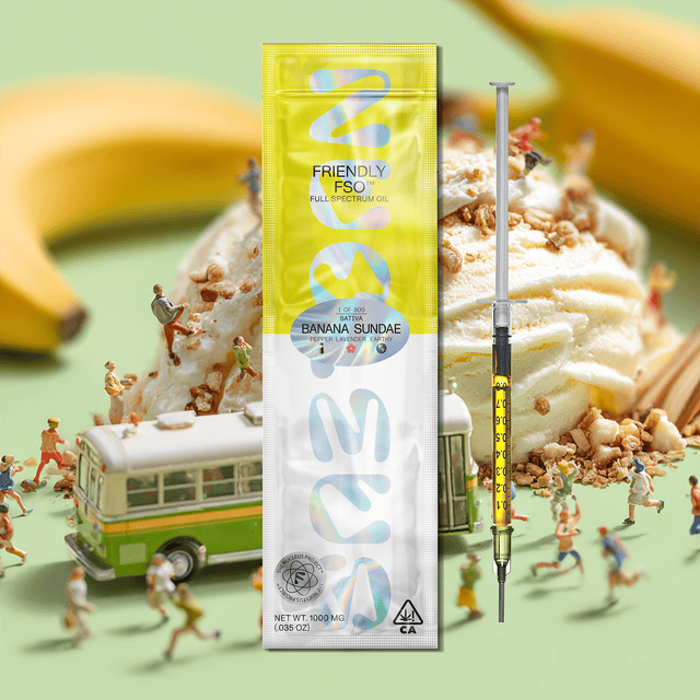 Friendly Brand | Nuresin Applicator | Banana Sundae | Extract Oils