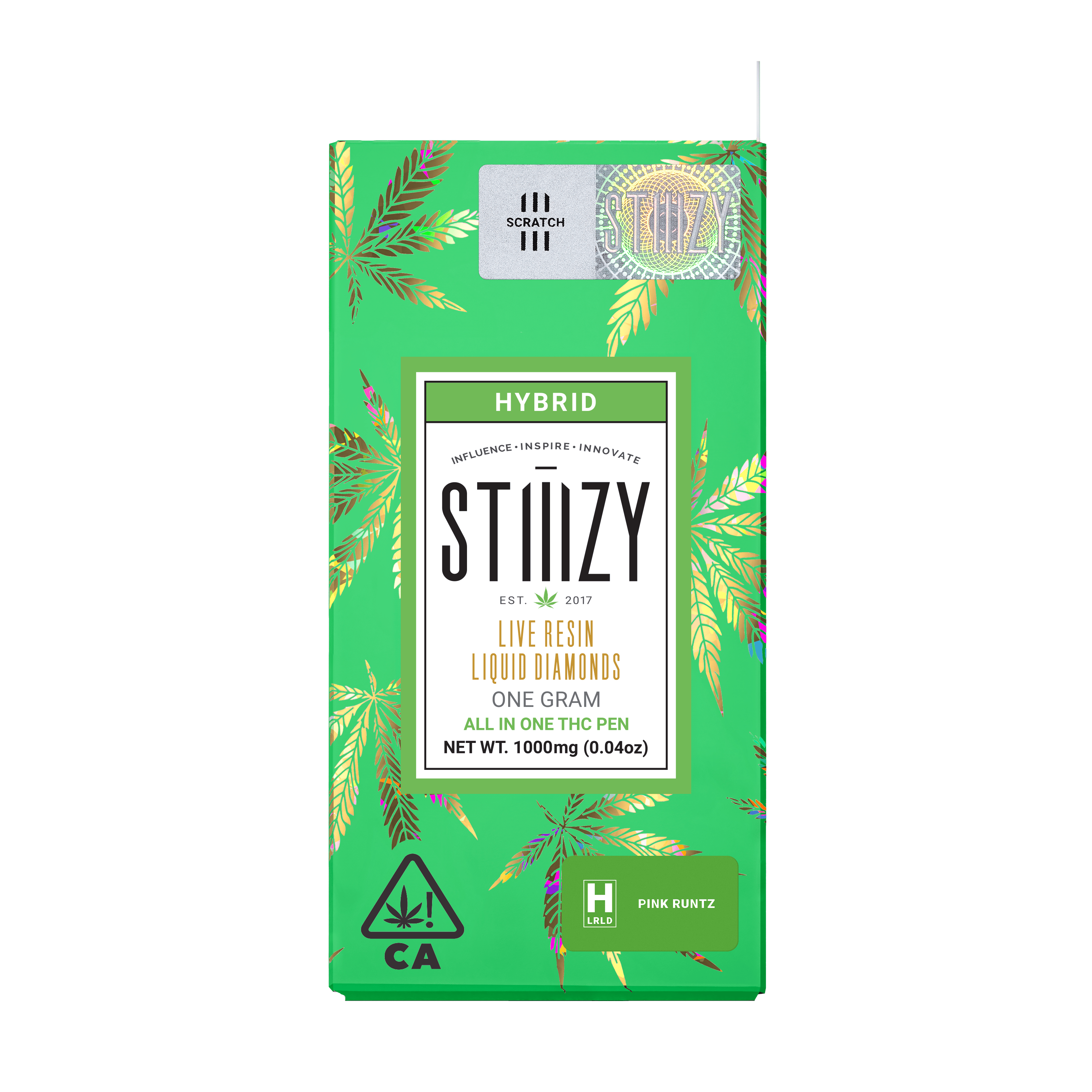 Vape - PINK RUNTZ 1G LQD All-In-One - STIIIZY