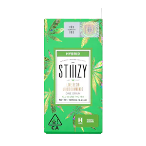 STIIIZY - Stiiizy 1g Purple Zlushie Liquid Diamond AIO Disposable PD