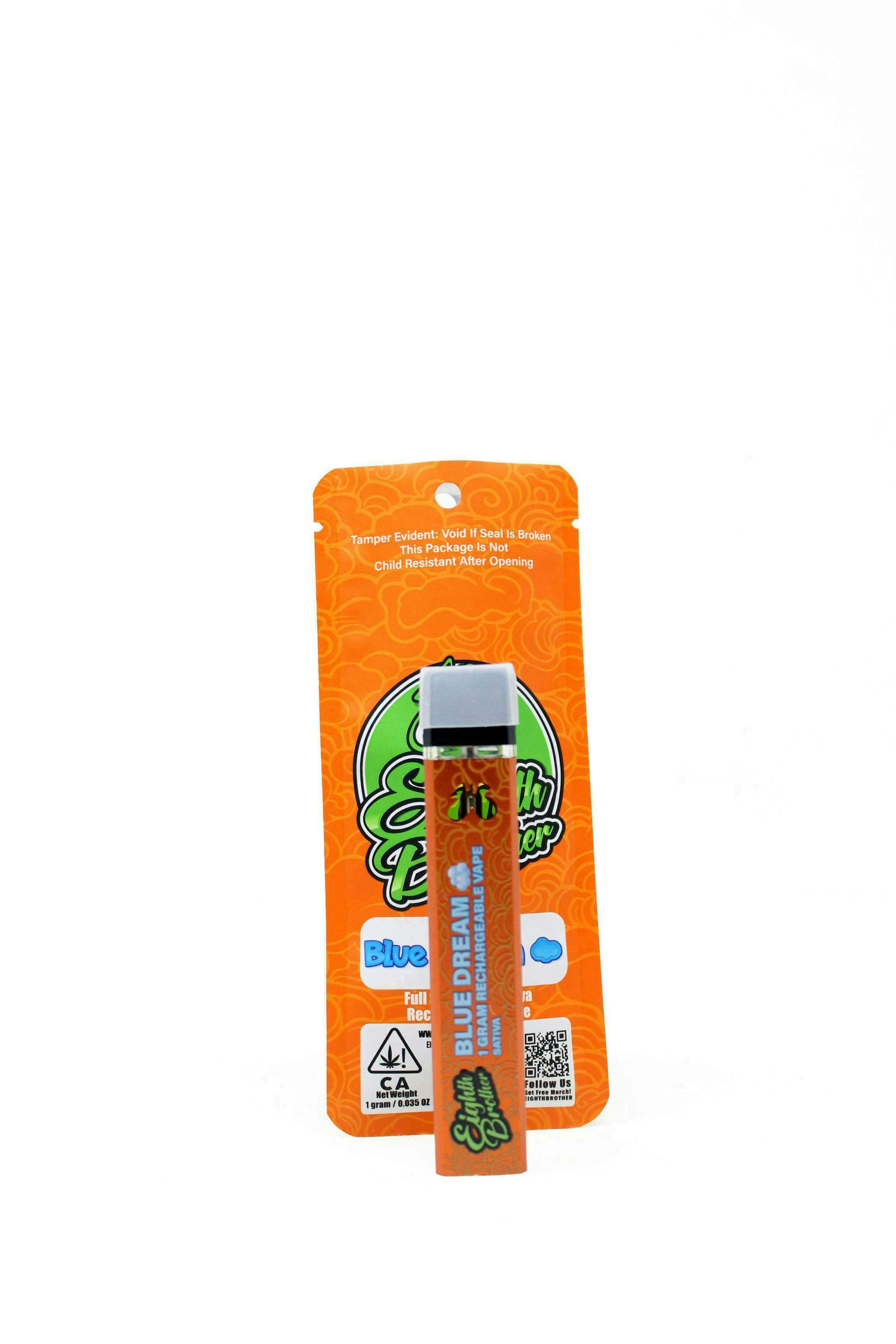 broken 1g vape pen Eighth Brother | Blue Dream | AIO Disposable | 1g
