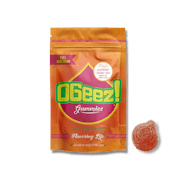 OGeez! Peg's Raspberry Orange 100mg RSO Gummy