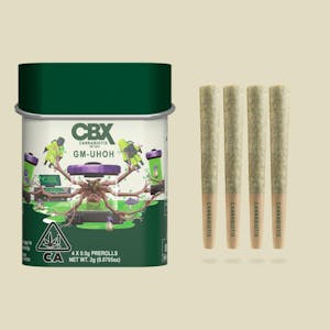 CANNABIOTIX - CBX - GM-UHOH Preroll - 4 Pack - (H) 2g