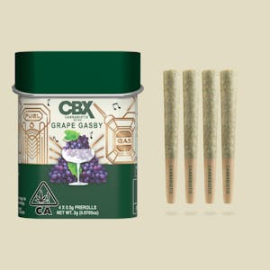 CBX - Grape Gasby | 4 Pack Pre-Roll | CBX