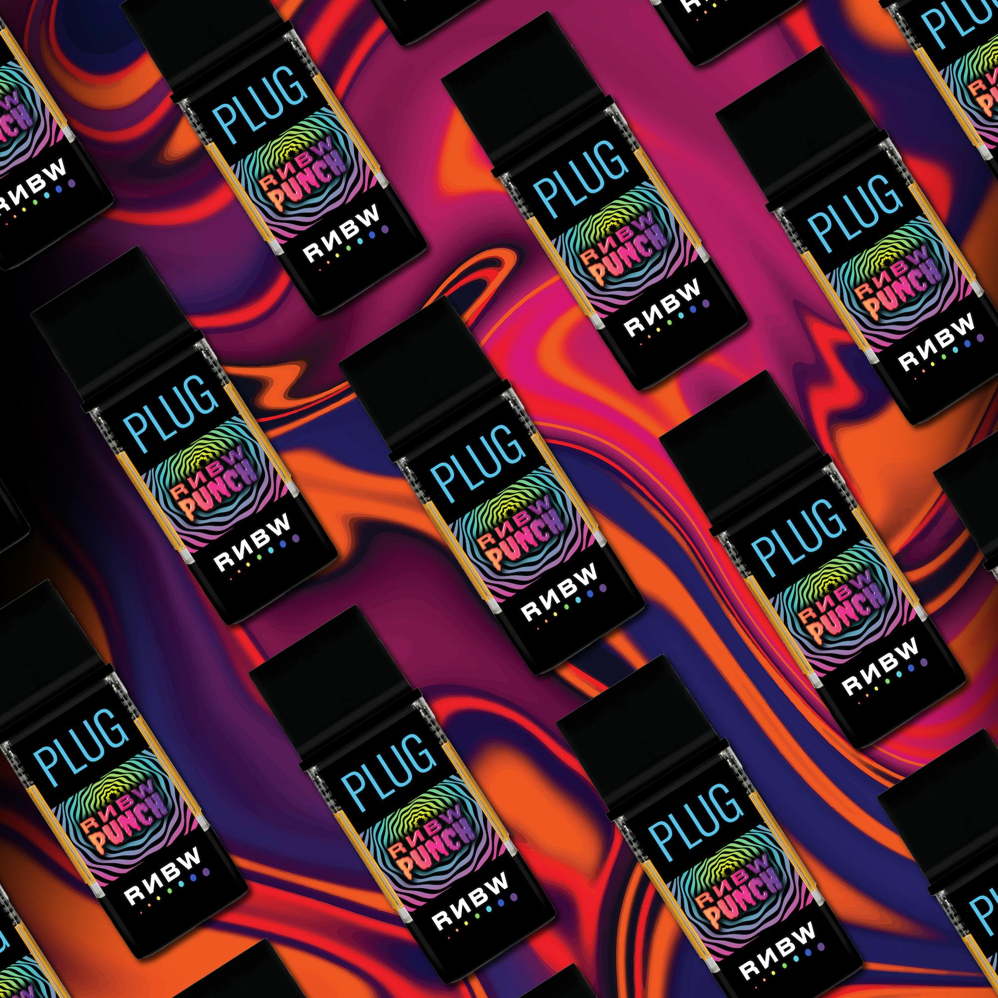 VAPE - 1g RNBW PLUGPLAY™: RNBW PUNCH - PLUGPLAY™