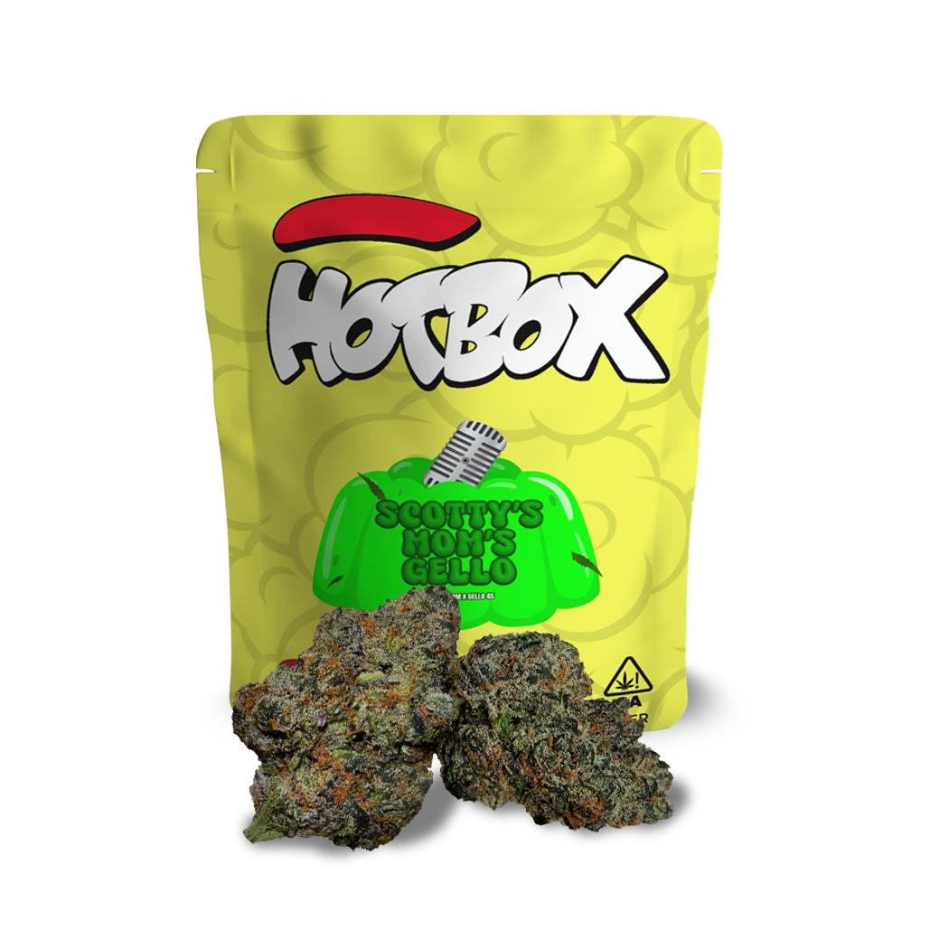 LIMITED RUN - HOTBOX | Scotty's Mom's Gello Indica (1/8th) Indoor