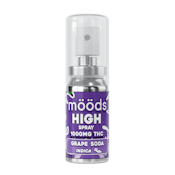 Moods - Sublingual Spray - Grape Soda - Indica - 1000mg