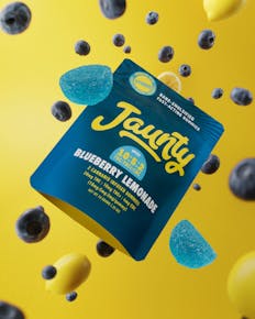 Jaunty | Edible | Gummy - Blueberry Lemonade | 100mg, 10