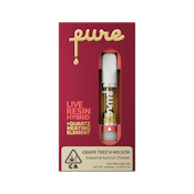 Grape Trez x Wilson - 1g Live Resin Cartridge - Hybrid