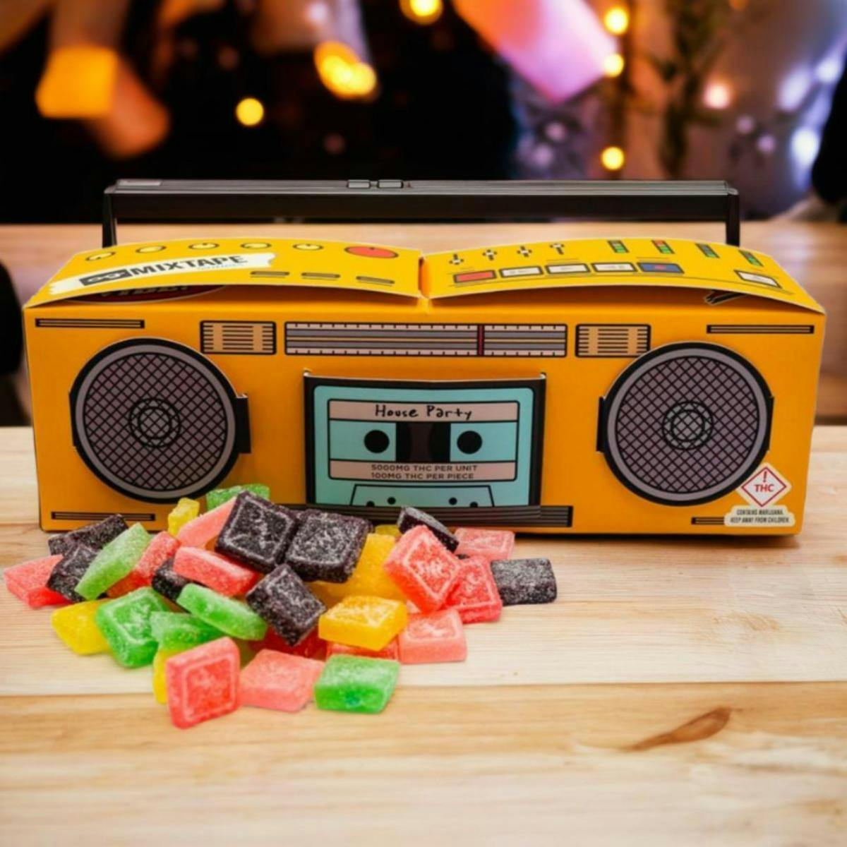 House Party Boombox Gummies (5000mg) - og Mixtape