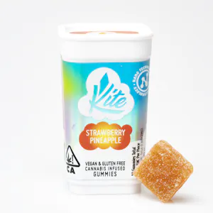 Kite - Kite | Sour Pack- Team Cream | Strain-Specific Live Rosin Gummies | 100mg