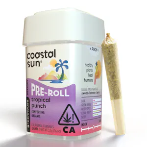 COASTAL SUN - Costal Sun Tropical Punch Greenhouse Pre-roll 10pk 3.5g