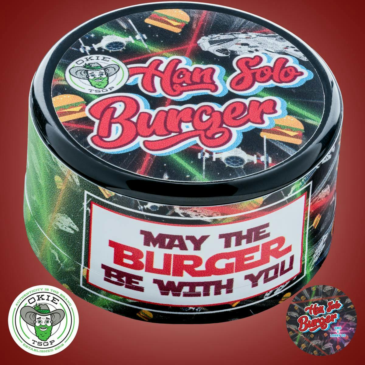 Han Solo Burger - 28g - Live Hash Rosin Batter - Okie TSGP