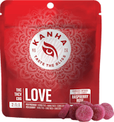 Love Raspberry Rose 2:1:1 Gummies - 100mg