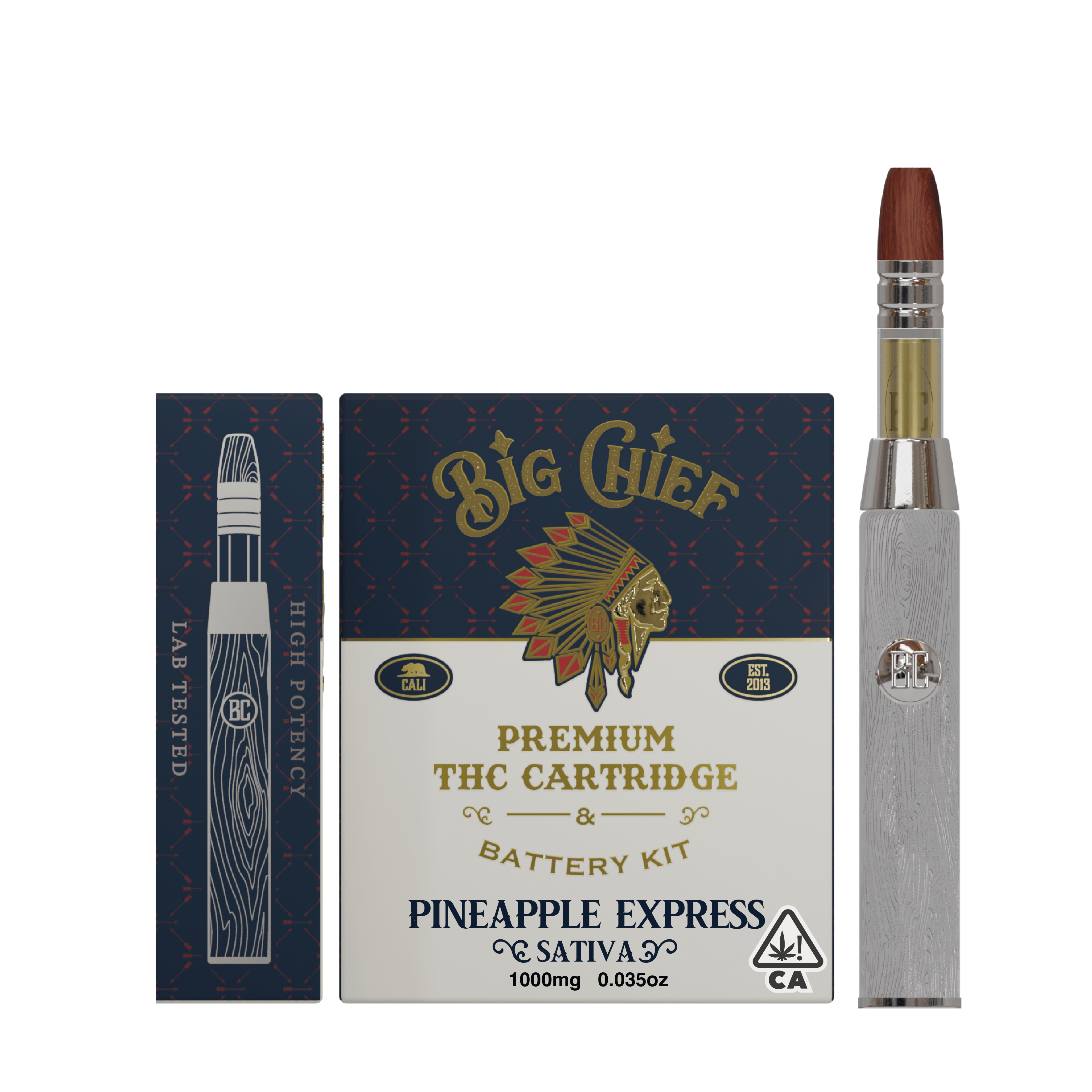 PINEAPPLE EXPRESS - 1G THC Cartridge & Battery Kit All-In-One