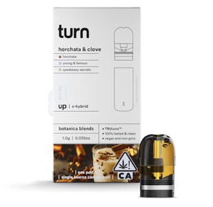TURN - Turn - Horchata & Clove - Botanica Blends Pod - 1g - (Sativa)