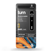 TURN Disposable 1g - Live Resin - Blueberry Cookies 87%