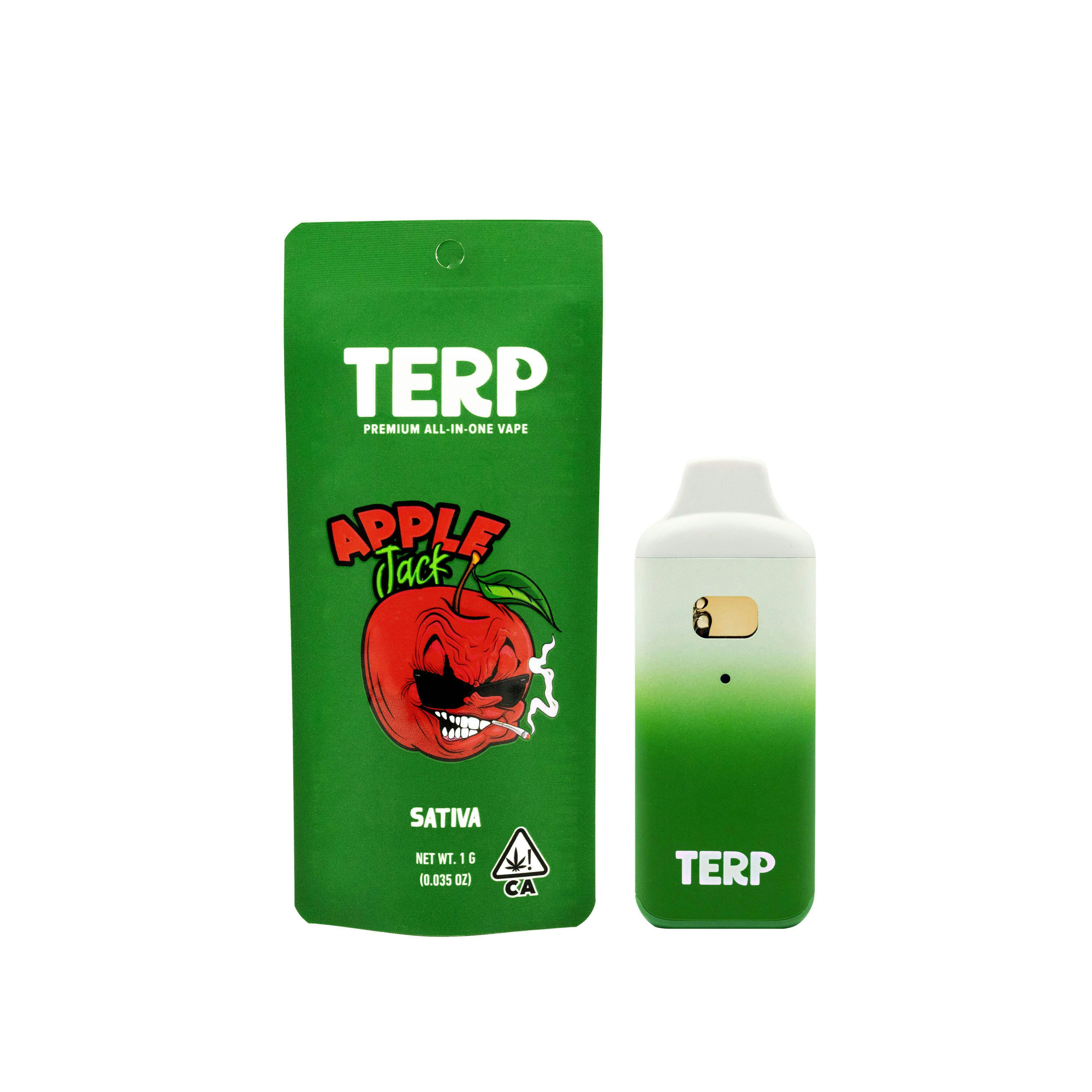 TERP Brand | Apple Jack | Disposable | 1g