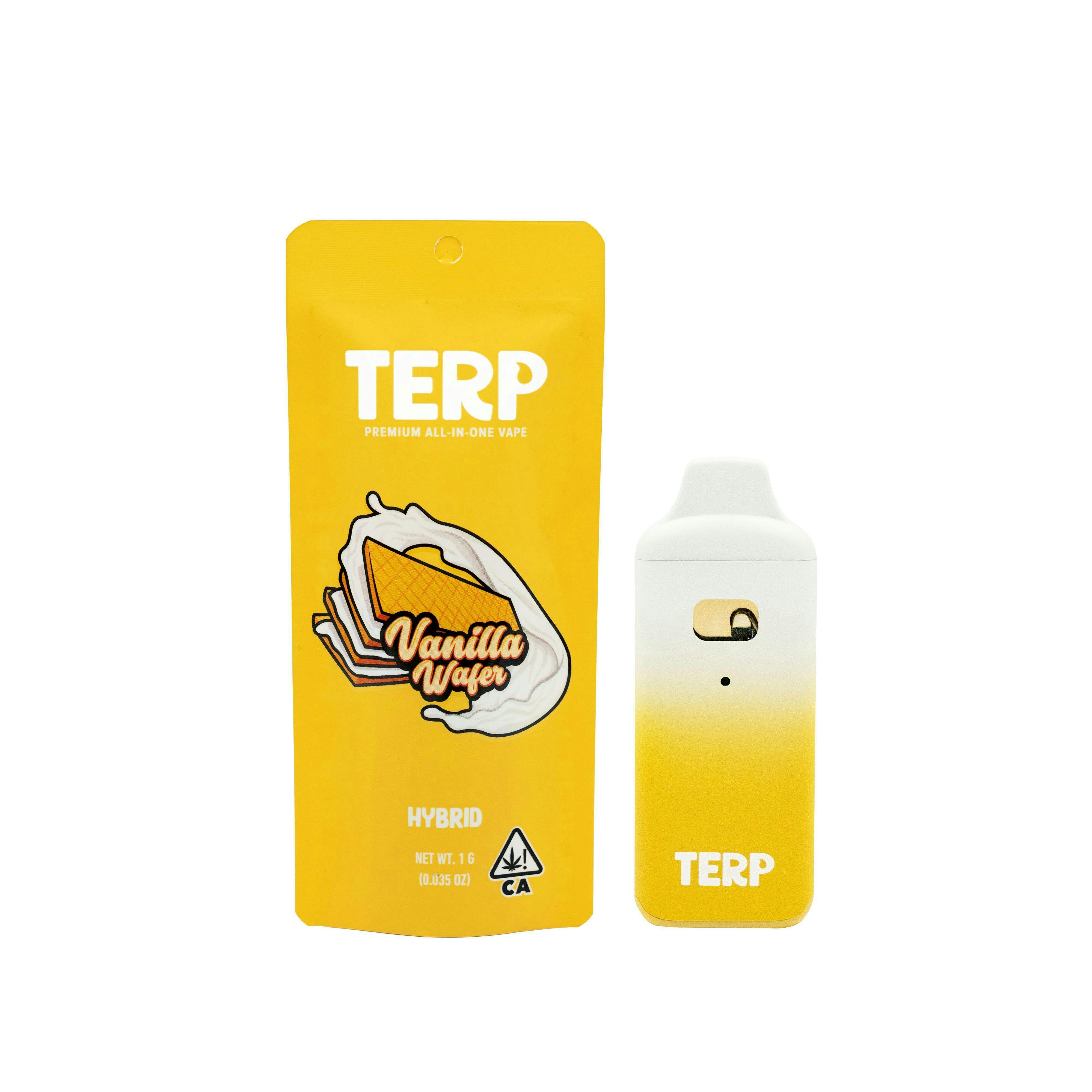 TERP Brand | Vanilla Wafer | Disposable | 1g