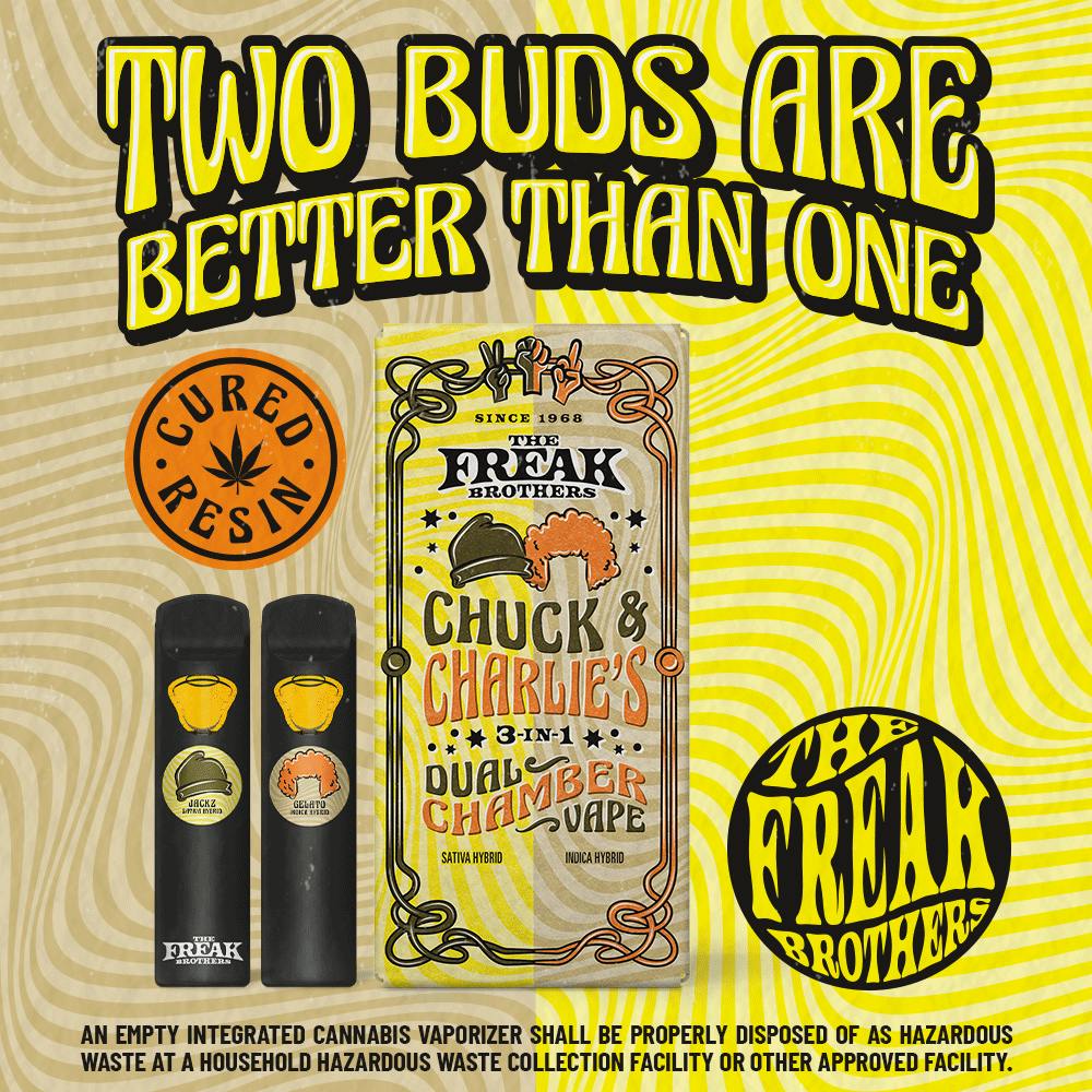 Freak Brothers - Jackz x Gelato - Chuck & Charlie's Dual