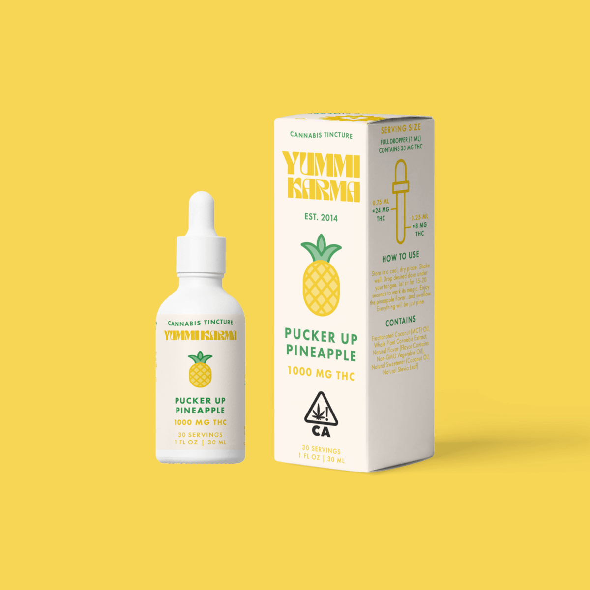 Yummi Karma Drops - Pucker Up Pineapple