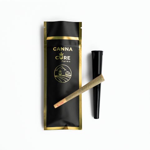 Canna Cure Farms LLC - Black Cherry Guava -Hybrid- 1g Single (Pre-Roll) | Canna Cure   -s8