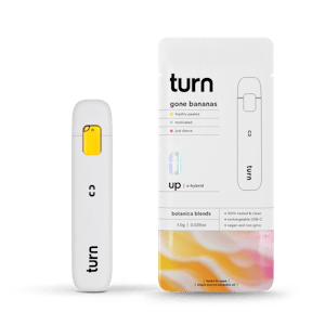 TURN - Gone Bananas (S-H) | 1g Botanica Blends AIO | Turn