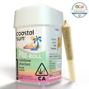 Coastal Sun Pre-Rolls 10pk 3.5g - Rainbow Sherbet 21%