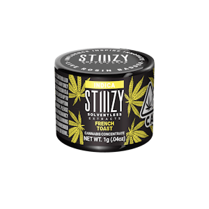 STIIIZY - STIIIZY | French Toast 1g (Indica) - Live Rosin Badder