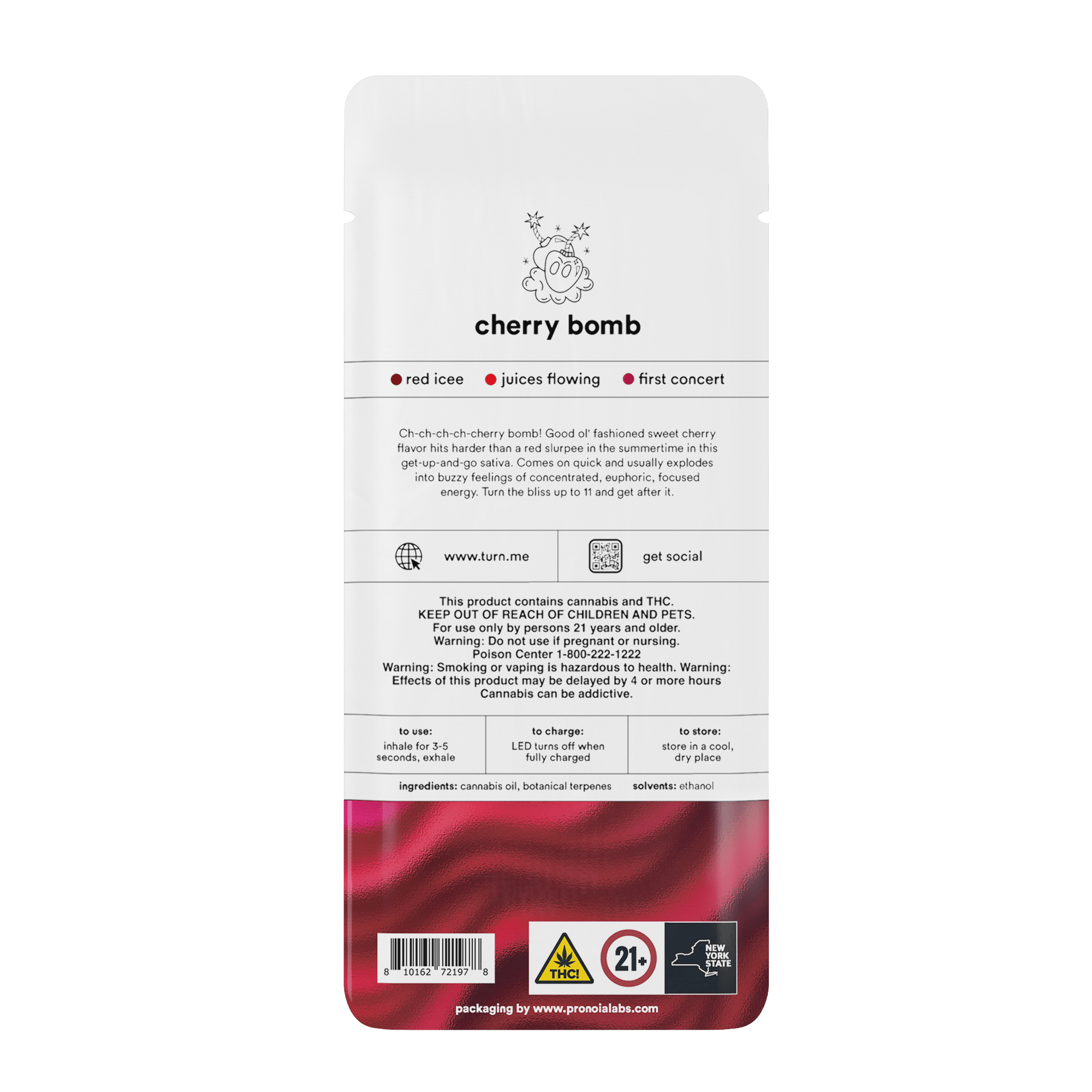 can i bring a disposable vape in my carry on Black Cherry Bomb Cart 1g main image 0