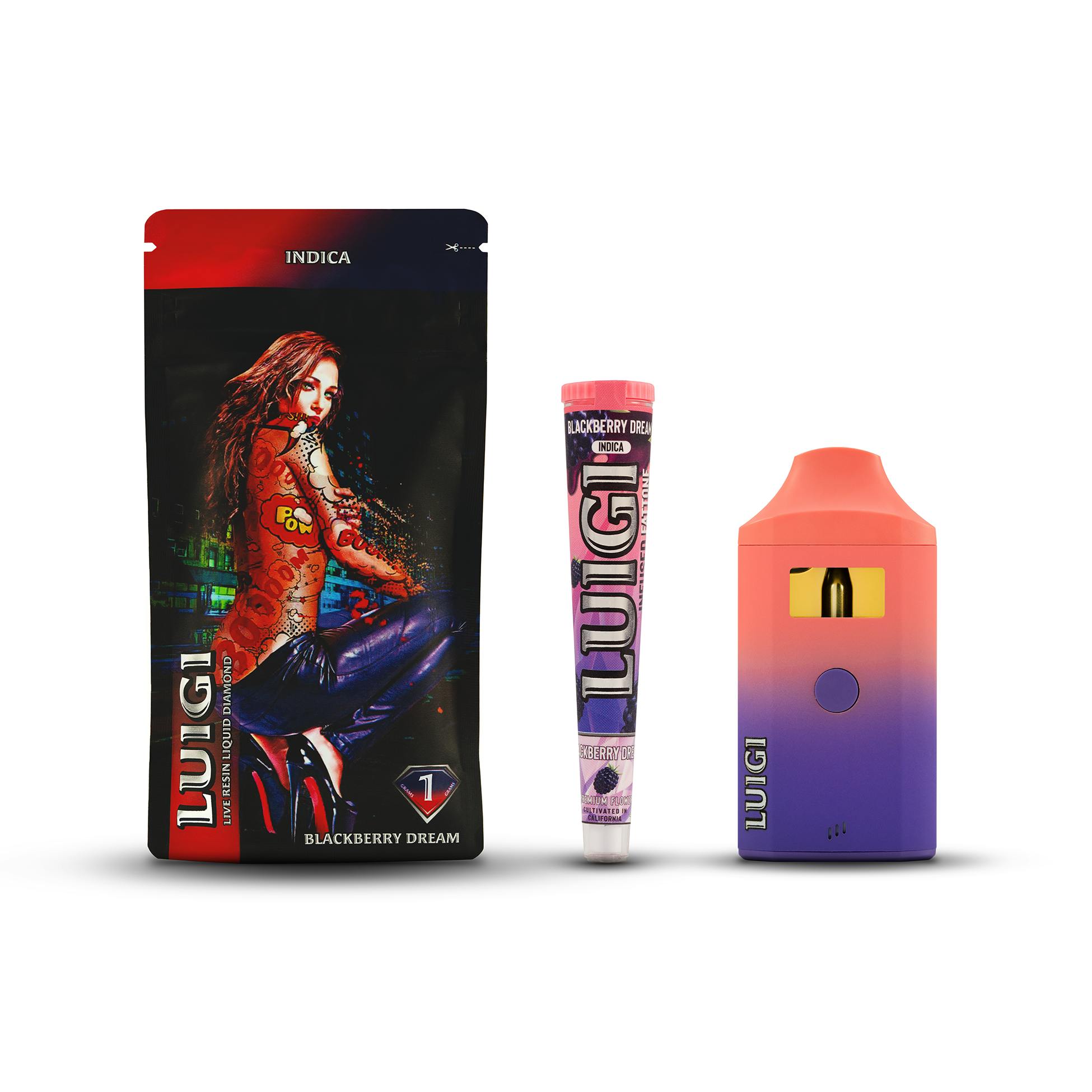 Luigi - Disposable - Blackberry Dream - 1G - The Chronic:...