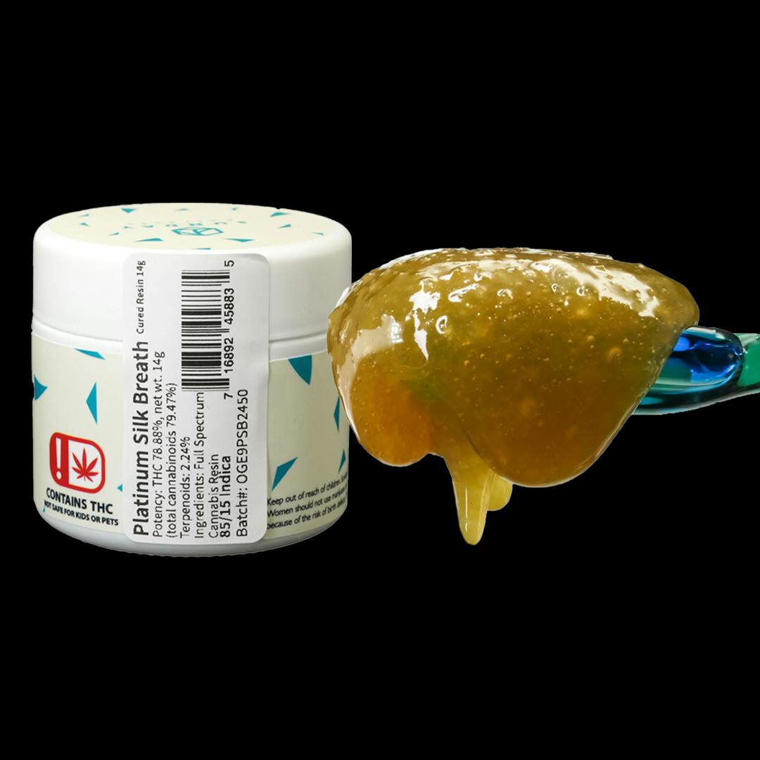 14g Concentrate Platinum Silk Breath - Sunday Extracts