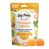 Pineapple & Guava Fast-Acting Rosin Gummy - 100mg (S) - Big Pete's